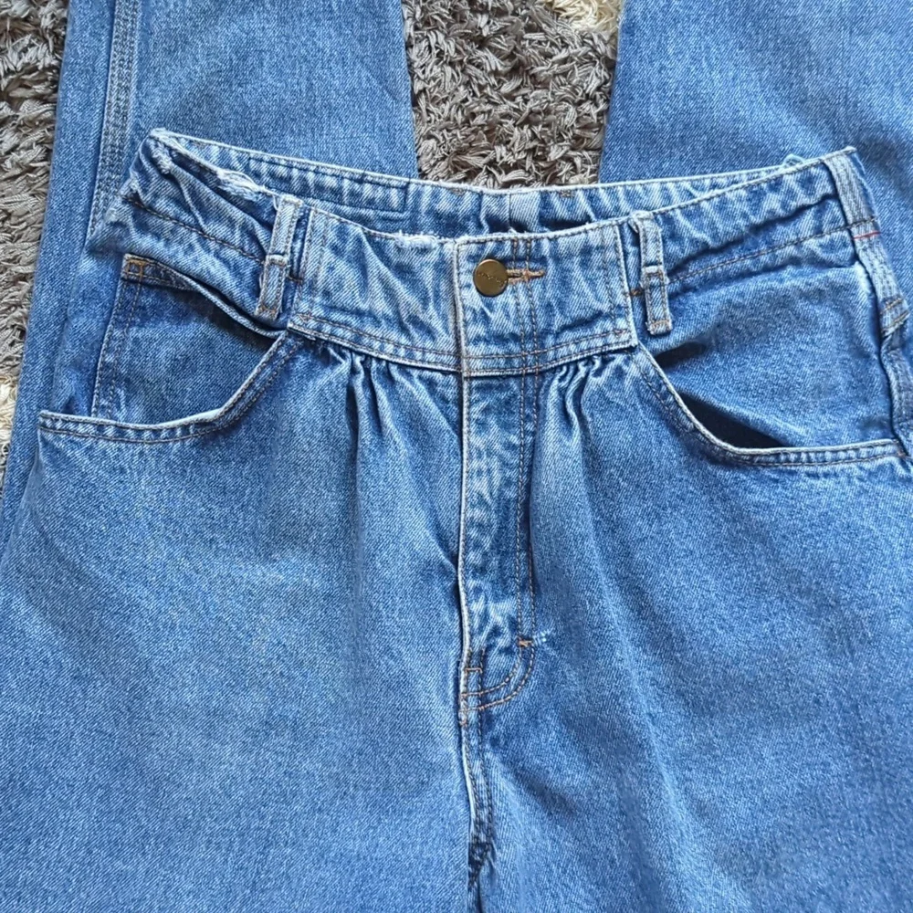 Unionbay Retro 80s 90s Paper Bag Jean High Rise Vintage Denim Size 9 - Picture 3 of 8